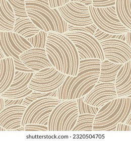 Patrón geométrico abstracto de rayas de arcuato aleatorio sin inconveniente.
