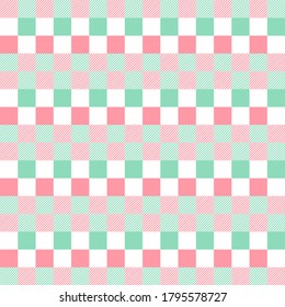 Seamless abstract geometric pattern repeating background vector.