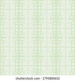 Seamless with abstract geometric pattern repeating background vector.