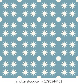 Seamless with abstract geometric pattern repeating background vector.