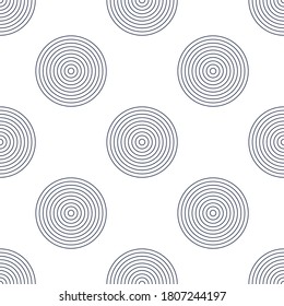 Seamless with abstract geometric pattern repeating background vector.