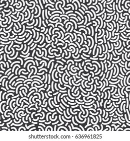 Seamless abstract geometric pattern in retro memphis style, fashion 80-90s. It can be used in printing, website backdrop and fabric design.