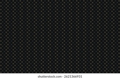 Seamless abstract geometric pattern with round cutting and diagonal line in gray and gold on blank background. Vector illustration, for masculine shirt lady dress cloth textile cover wallpaper decor
