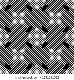 Seamless abstract geometric pattern. Shapes of hexagons. Vector pattern. Mosaic texture. Can be used for wallpaper, textile, invitation card, wrapping, web page background.