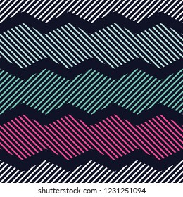 Seamless abstract geometric pattern. Shapes of hexagons. Vector pattern. Mosaic texture. Can be used for wallpaper, textile, invitation card, wrapping, web page background.