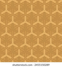 seamless abstract geometric pattern with shapes for fabric home wear surface design packaging vector