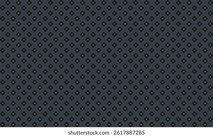 Seamless abstract geometric pattern with square and hole in black and brown on hazy gray background. Vector illustration, for masculine shirt lady dress cloth textile cover wallpaper decor