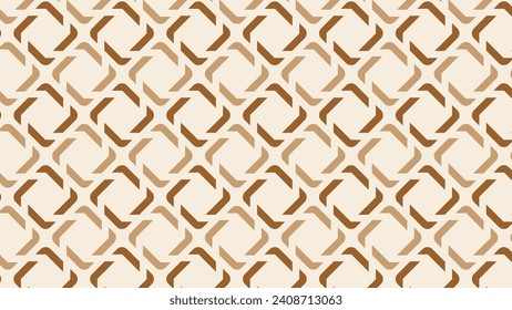 Seamless abstract geometric pattern with squares Beige background for fabric banners home decor surface design packaging Vector illustration