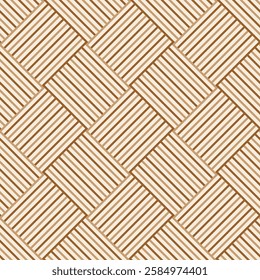 seamless abstract geometric pattern with squares beige background vector illustration