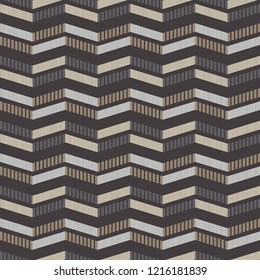 Seamless abstract geometric pattern. Strips. Vector pattern. Mosaic texture. Scribble texture. Can be used for wallpaper, textile, invitation card, wrapping, web page background.