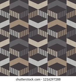 Seamless abstract geometric pattern. Strips. Vector pattern. Mosaic texture. Scribble texture. Can be used for wallpaper, textile, invitation card, wrapping, web page background.