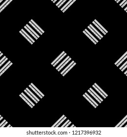 Seamless abstract geometric pattern. Strips. Vector pattern. Mosaic texture. Scribble texture. Can be used for wallpaper, textile, invitation card, wrapping, web page background.