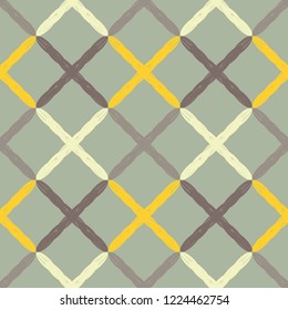 Seamless abstract geometric pattern. Strips. Vector pattern. Mosaic texture. Scribble texture. Can be used for wallpaper, textile, invitation card, wrapping, web page background.