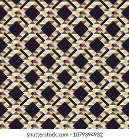 Seamless abstract geometric pattern. Texture of zigzags and triangles. Polygons. Scribble texture. Textile rapport.