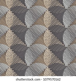 Seamless abstract geometric pattern. The texture of the drops and dots. Scribble texture. Textile rapport.