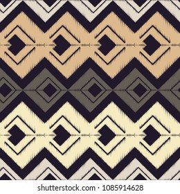 Seamless abstract geometric pattern. The texture of rhombus. Scribble texture. Textile rapport.