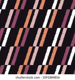 Seamless abstract geometric pattern. The texture of the strips. Manual hatching. Scribble texture. Textile rapport.
