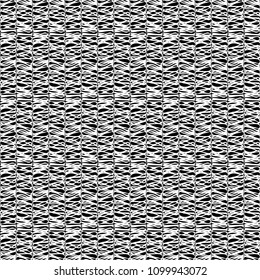 Seamless abstract geometric pattern. The texture of the strips. Brushwork. Hand hatching. Scribble texture. Textile rapport.
