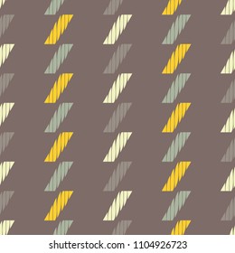 Seamless abstract geometric pattern. The texture of the strips. Brushwork. Hand hatching. Scribble texture. Textile rapport.