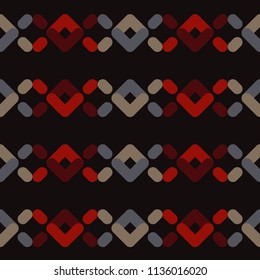 Seamless abstract geometric pattern. Texture of strips. Textile rapport.