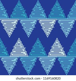 Seamless abstract geometric pattern. The texture of the triangles. Mosaic texture. Textile rapport.