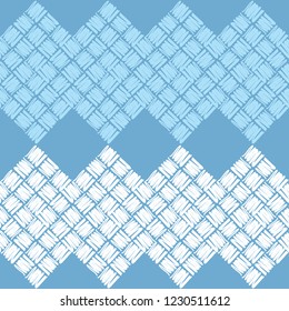 Seamless abstract geometric pattern. Texture patchwork. Netting. Vector pattern. Mosaic texture. Can be used for wallpaper, textile, invitation card, wrapping, web page background.