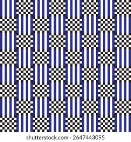 Seamless abstract geometric pattern. Tile design