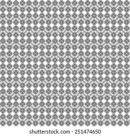 Seamless abstract geometric pattern. Traditional Ukrainian embroidery. Hipster background. Pixel art.