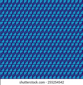 Seamless abstract geometric pattern. Traditional Ukrainian embroidery. Hipster background. Pixel art.