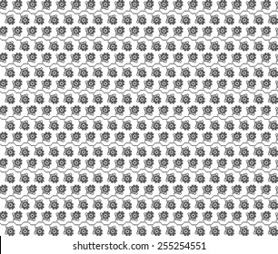 Seamless abstract geometric pattern. Traditional Ukrainian embroidery. Hipster background. Pixel art.