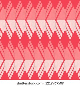 Seamless abstract geometric pattern. Triangles. Vector pattern. Mosaic texture. Scribble texture. Can be used for wallpaper, textile, invitation card, wrapping, web page background.