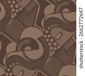 Seamless abstract geometric pattern. Vector Illustration.Modern geometric design art pattern. Abstract contemporary art. texture pattern
