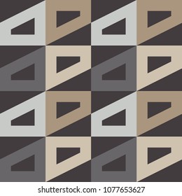 Seamless abstract geometric pattern. A seamless vector background. Textile rapport.
