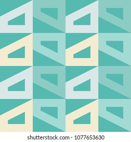 Seamless abstract geometric pattern. A seamless vector background. Textile rapport.