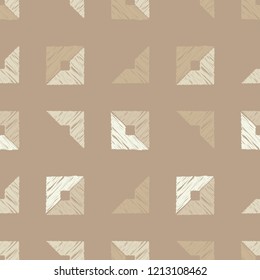 Seamless abstract geometric pattern. Vector pattern. Mosaic texture. Brushwork. Hand hatching. Scribble texture. Can be used for wallpaper, textile, invitation card, wrapping, web page background.