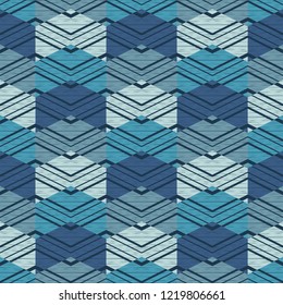 Seamless abstract geometric pattern. Vector pattern. Mosaic texture. Scribble texture. Can be used for wallpaper, textile, invitation card, wrapping, web page background.