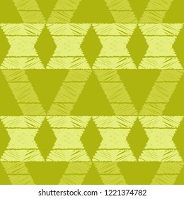 Seamless abstract geometric pattern. Vector pattern. Mosaic texture. Scribble texture. Can be used for wallpaper, textile, invitation card, wrapping, web page background.