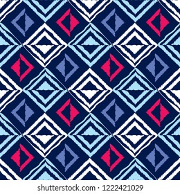 Seamless abstract geometric pattern. Vector pattern. Mosaic texture. Scribble texture. Can be used for wallpaper, textile, invitation card, wrapping, web page background.