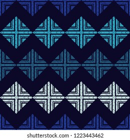 Seamless abstract geometric pattern. Vector pattern. Mosaic texture. Scribble texture. Can be used for wallpaper, textile, invitation card, wrapping, web page background.