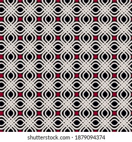 Seamless abstract geometric pattern. Vector