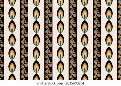 Seamless abstract geometric pattern. Vector Illustration.