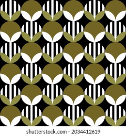 Seamless abstract geometric pattern. Vector Illustration.
