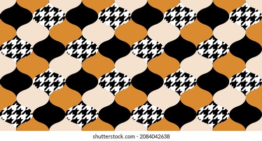 Seamless Abstract Geometric Pattern. Vector Illustration.