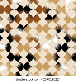 Seamless Abstract Geometric Pattern. Vector Illustration.