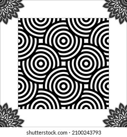 Seamless abstract geometric pattern. Vector Illustration.