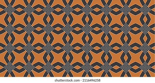 Seamless abstract geometric pattern. Vector Illustration.