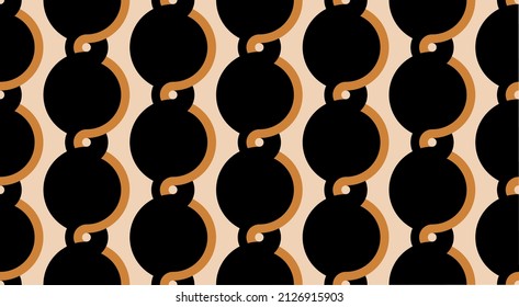 Seamless abstract geometric  pattern. Vector Illustration.