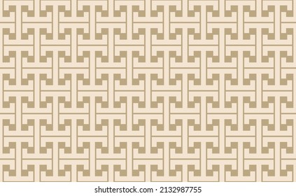 Seamless abstract geometric pattern. Vector Illustration.