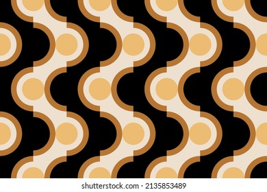 Seamless abstract geometric pattern. Vector Illustration.