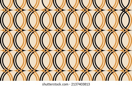 Seamless abstract geometric pattern. Vector Illustration.